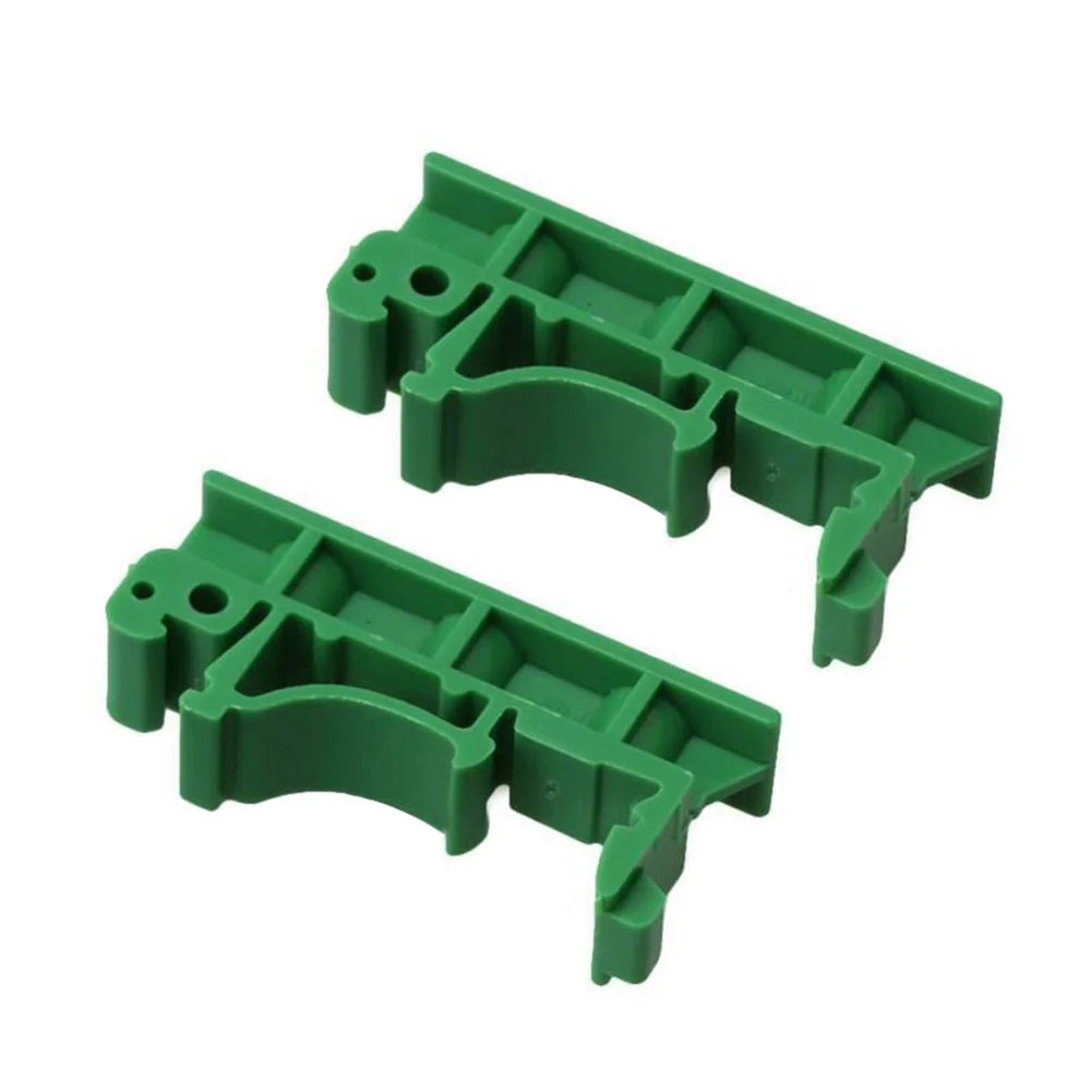 PCB DIN C45 Rail Mount Adapter for DIN 35 Mounting Rails, Plastic PCB Bracket Clips, 35mm Electrical Part