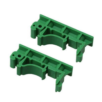 PCB DIN C45 Rail Mount Adapter for DIN 35 Mounting Rails, Plastic PCB Bracket Clips, 35mm Electrical Part