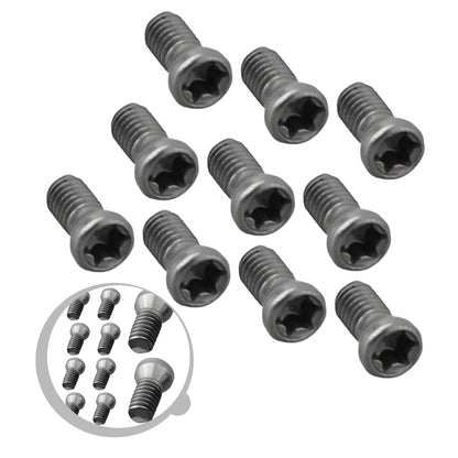 Torx Steel Screws M2.5 x 7mm / M2.5 x 6mm for CNC Lathe Tools and Carbide Insert Replacement