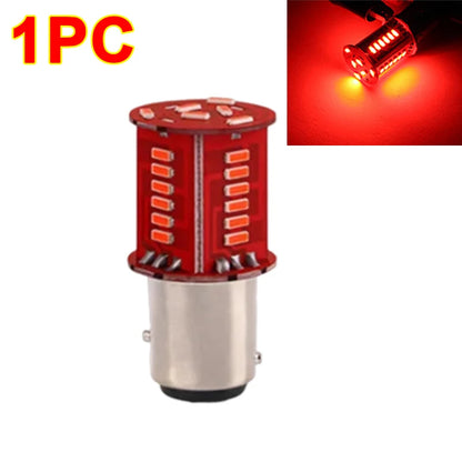 1/4pcs 1157 Strobe Brake Light Streamer BAY15D P21/5W DRL Reversing Parking Turn Signal Stop Tail Lamp for Auto Motorcycle