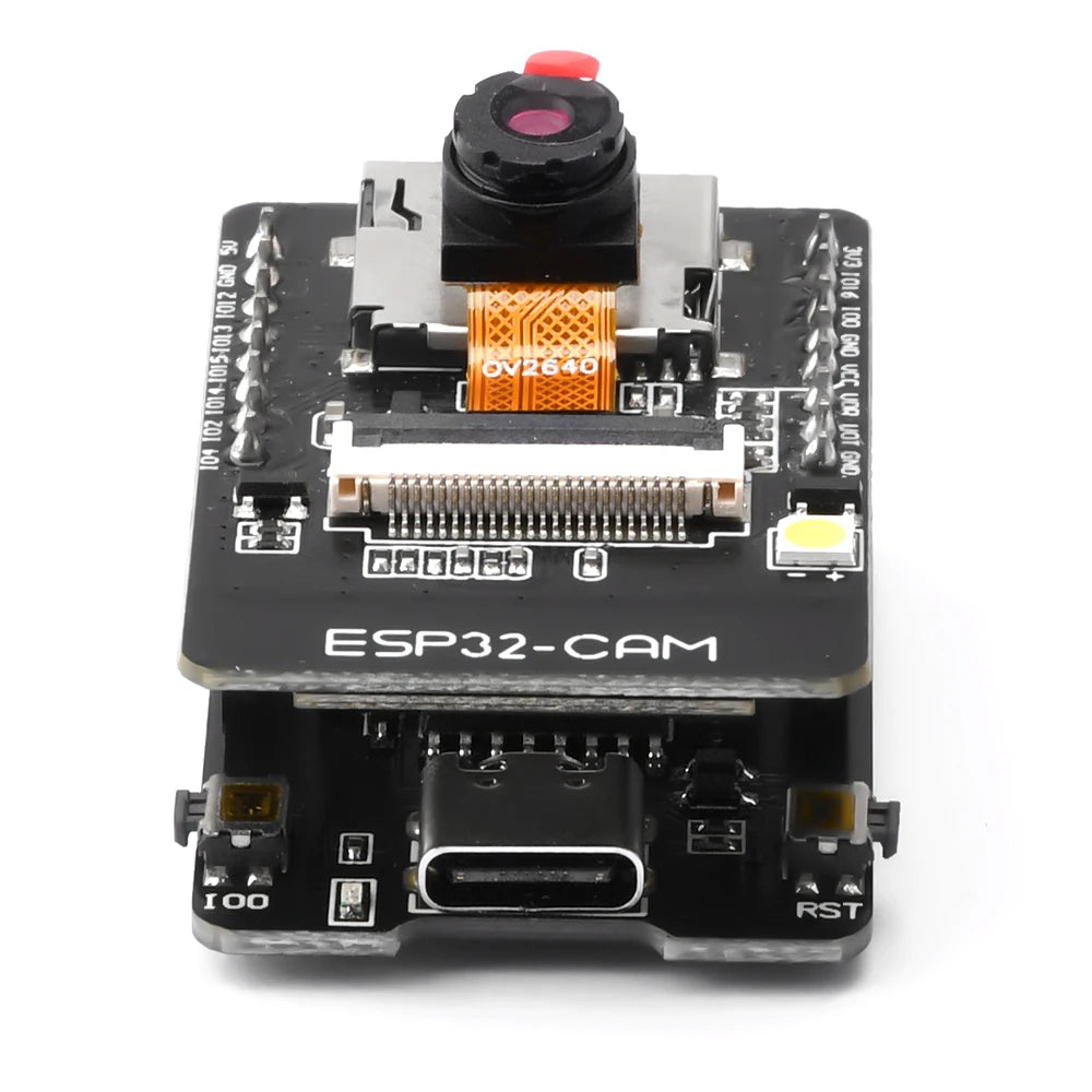 ESP32-CAM Development Board with Type-C, FT232/CH340, Bluetooth and OV2640 Camera