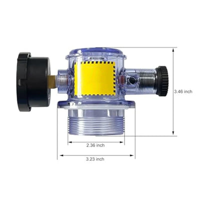 Pool Maintenance Manual Air Relief Valve Compatible Valve Compatible With Pool Systems As Shown High-quality Plastic