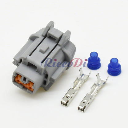2 Pin Automotive Fog Light Wiring Plug Waterproof Female Male Electrical Connector Compatible with 6185-0867 6188-0554