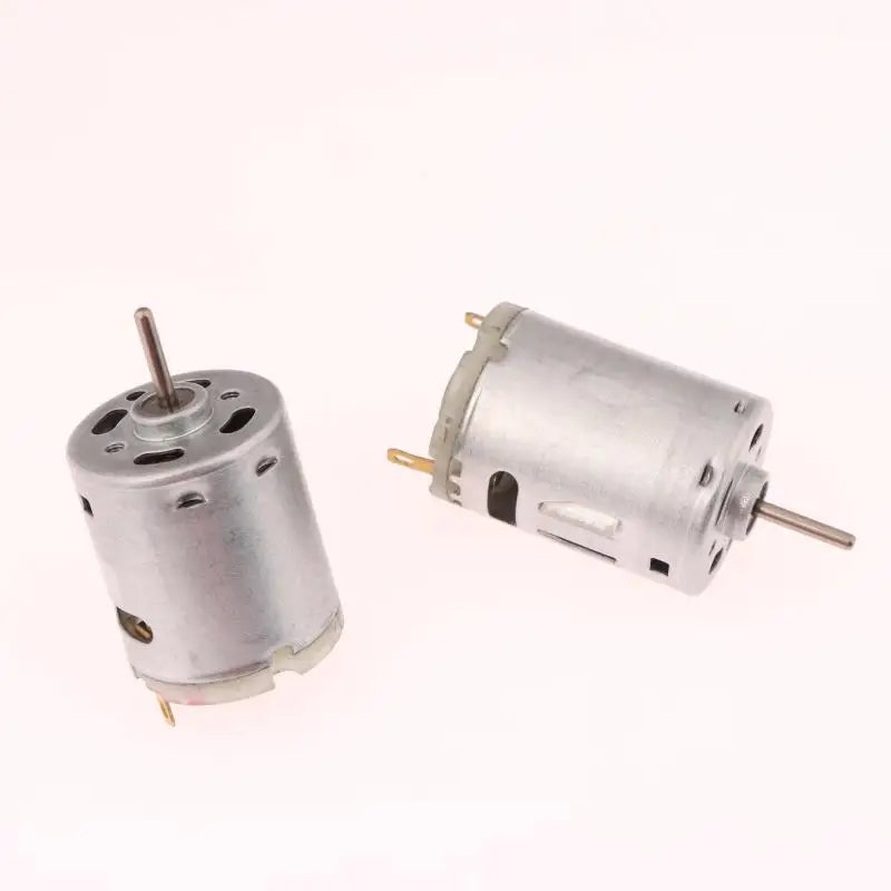 New 1pc DIY Toy Fan Mini Micro Motor For Hair Dryer DC Motor 12V 365 385 High Speed Carbon Brush Electric Motor