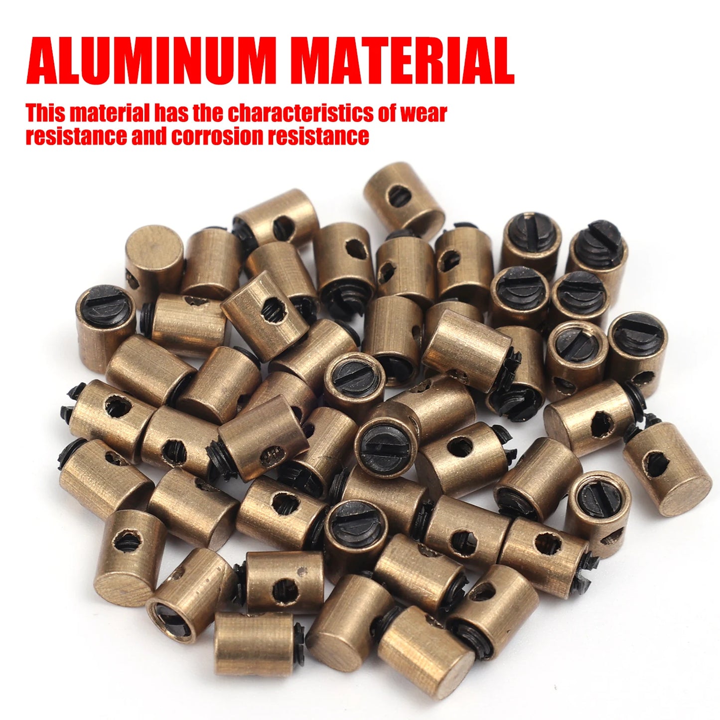 Motorcycle Throttle Cable Core Brake Bolt Pin Motocross Motorcycle Beach Bike Throttle Pull Cable Brake Stop Bolt Pin 50CC-250CC