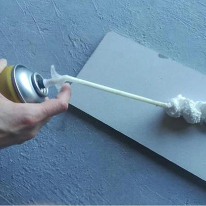 Part Foam Tube Replace Tubes Nozzle Spray Foam Nozzle Equipment Insulating Spray Foam DIY Gap Filling 10pcs 24*12*2cm