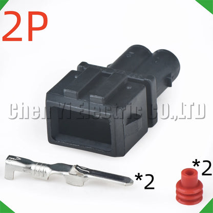 2 Pin Headlight Lamp Holder Connector 15327869 For VW Polo Auman