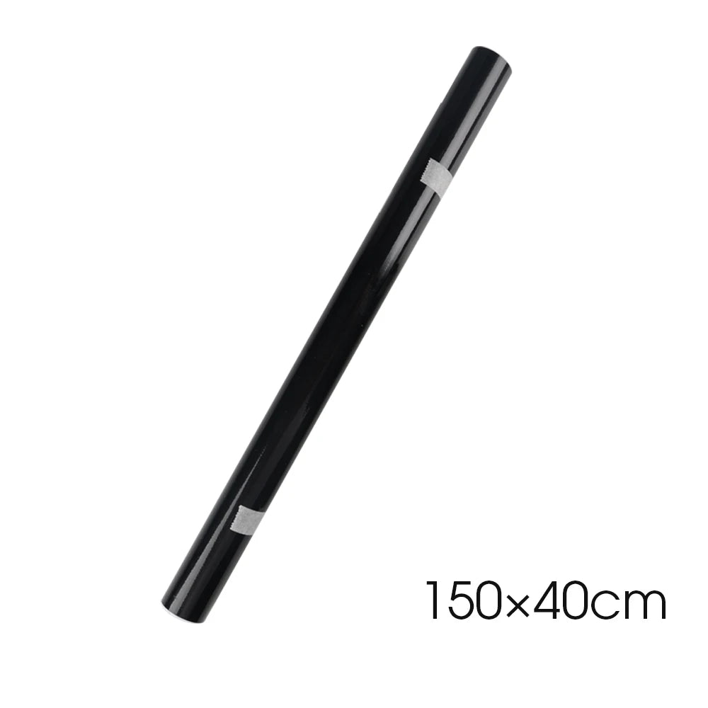 Car Glossy Black Sticker Waterproof Air Release DIY Stickers Car on The Hood Adhesive Vinyl for Auto Motorcycle Body Stickers