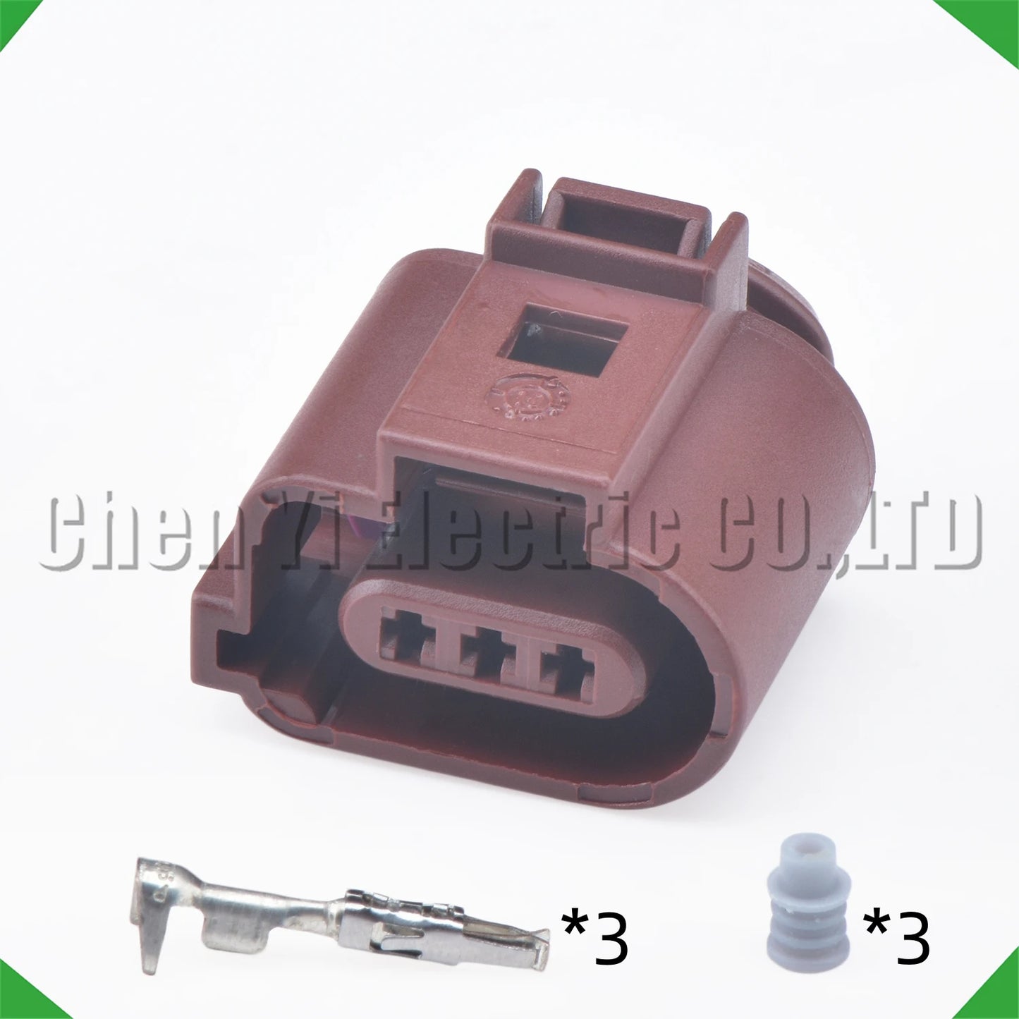 3 Pin Daytime Running Light Connector 3B0973703A For VW Audi