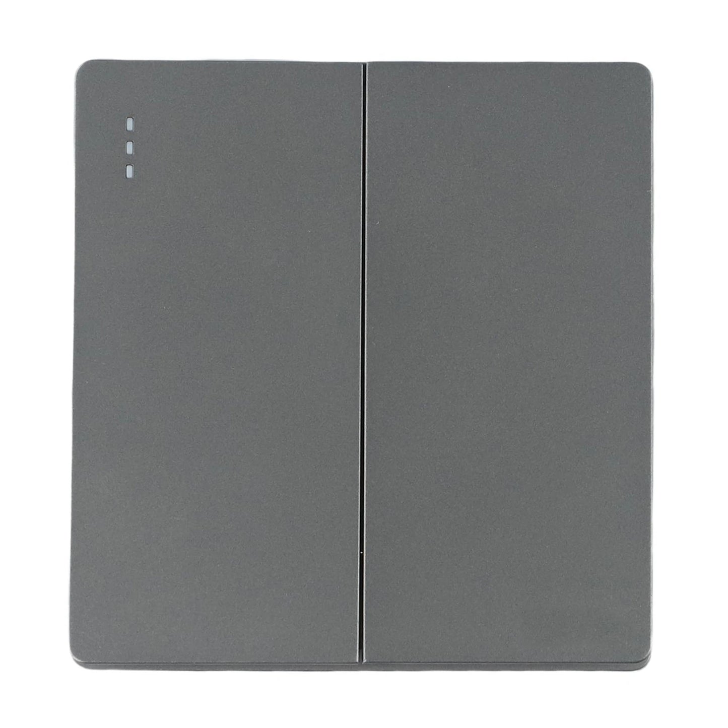 None Gray Button Switch Switches 1 2 3 Gang 86mm Flame Frameless PC Material Push Retardant Rocker Switch None