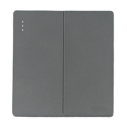 None Gray Button Switch Switches 1 2 3 Gang 86mm Flame Frameless PC Material Push Retardant Rocker Switch None