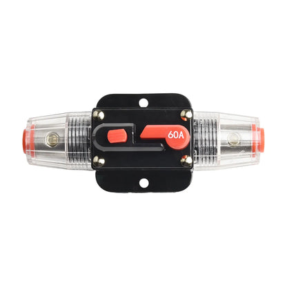 12V-24V DC Auto Inline Fuse Breaker Battery Safety Audio System Protection Overload Protection Device Temperature Resistance