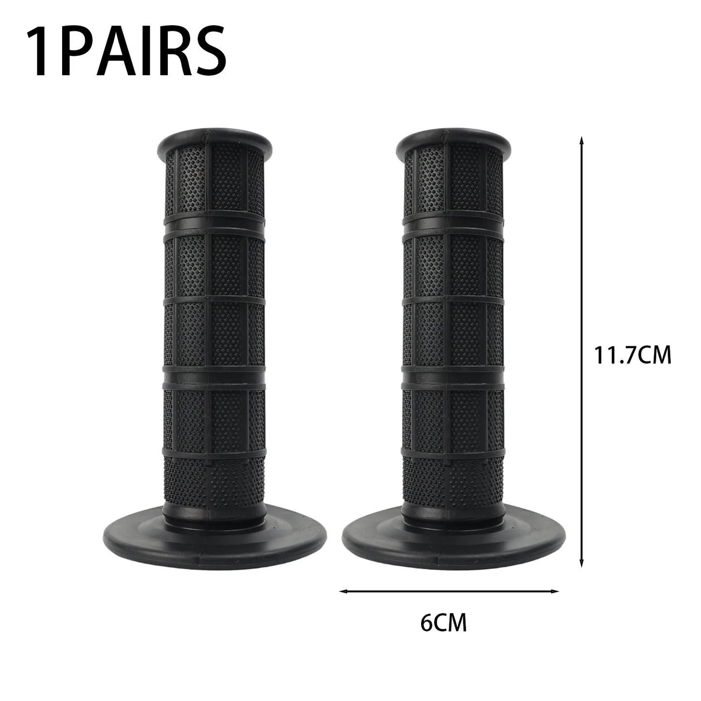Universal Soft Silicone Motorcycle Handlebar Grips Anti Slip Gel Handle Bar Cover Dirt Bike Motocros Scooter Shock Absorb Sleeve