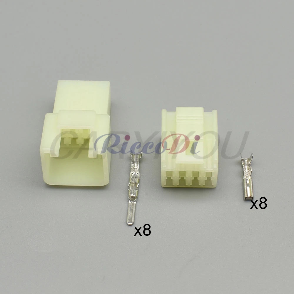 DJ7085-2.3-11 / 6090-1021 / 6090-1051 Sumitomo HM Series 8-Pin 2.3mm Automotive Connector — Female Male Wire Plug