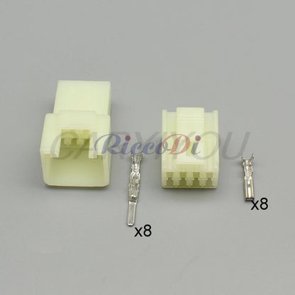 DJ7085-2.3-11 / 6090-1021 / 6090-1051 Sumitomo HM Series 8-Pin 2.3mm Automotive Connector — Female Male Wire Plug