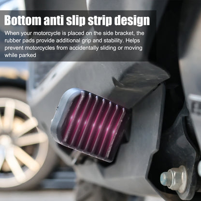 Motorcycle Kickstand Pad Rubber Side Stand Support Plate