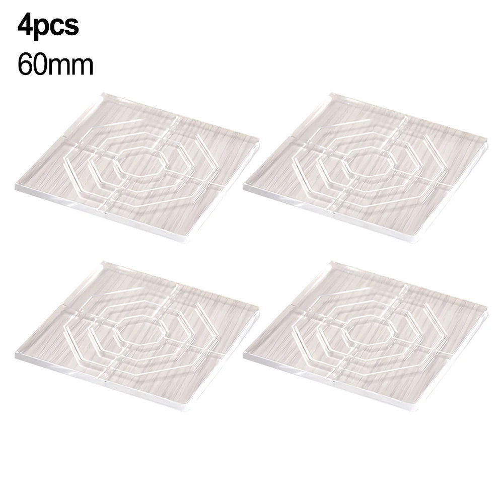 Shock Resistant Anti Vibration For Pads 4Pcs for Appliances Slip Resistant Feet Mat for Washing Machine and Furniture