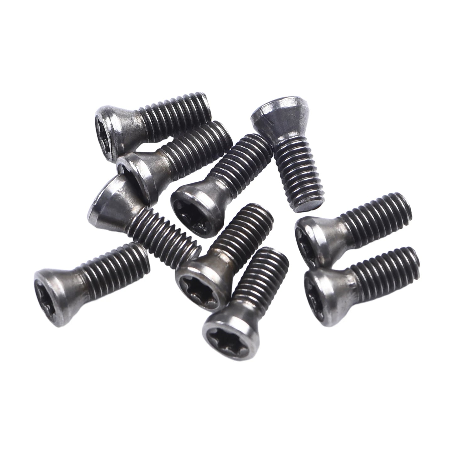 Torx Steel Screws M2.5 x 7mm / M2.5 x 6mm for CNC Lathe Tools and Carbide Insert Replacement