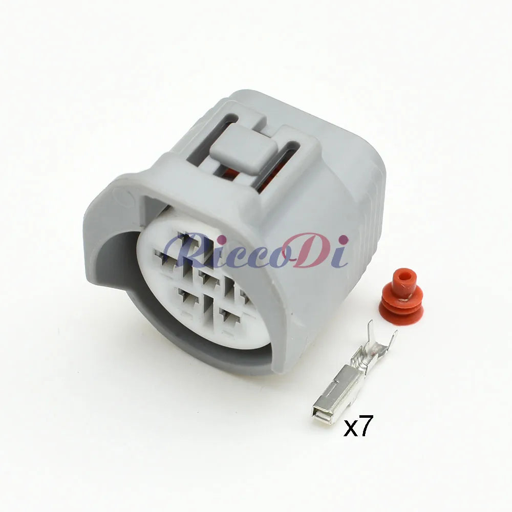 6189-0127 / 6188-0067 Automotive 7-Pin Waterproof Headlight Connector — AC Assembly Wire Socket for Toyota Camry / Lexus
