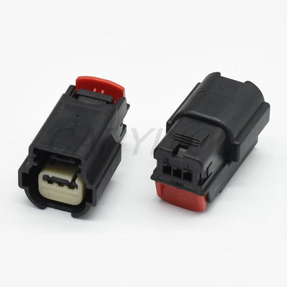 3 Pin Car Reversing Radar Sensor Female Connector Plug DJ70330A-1-21 Automotive Parking Sensor Socket