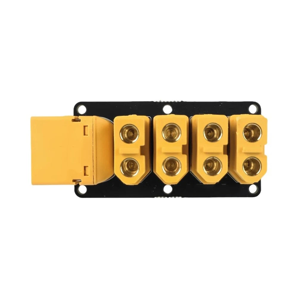 XT60 High-Current Power Distribution Board — 53×33×20mm for Drones, Robots & Multi-Motor Systems