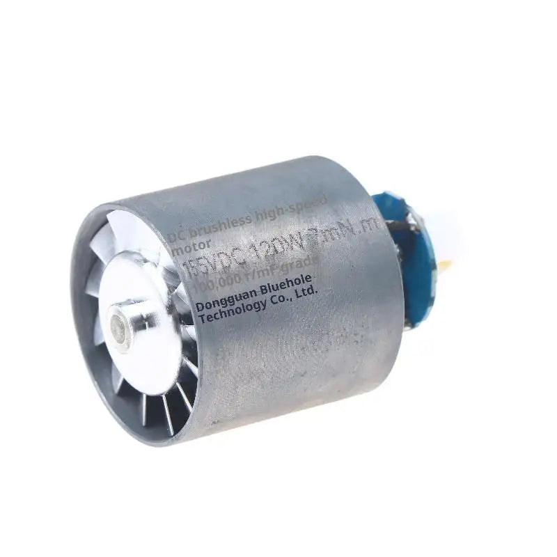 1Pcs High Voltage 100000rpm Ultra High Speed Brushless Motor Impeller Hair Dryer Parts DC155V 120W Micro Brushless Ducted Fan