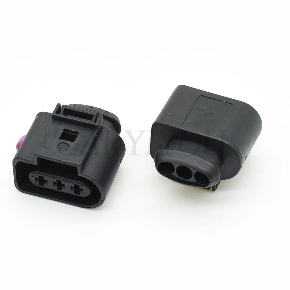 3-Pin 3.5mm Sealed Sensor Pigtail Connector 1J0973723 DJ7035A-3.5-21 PA66 for VW Audi Skoda Golf