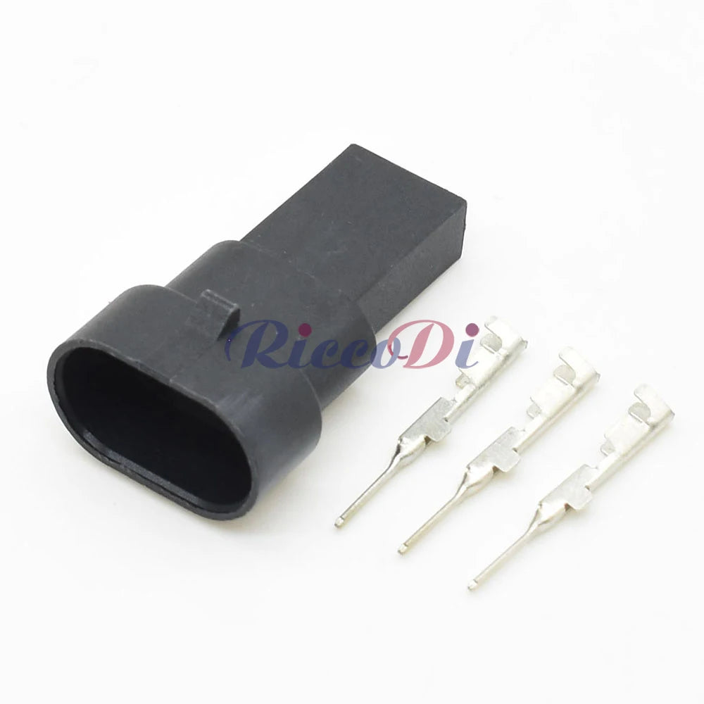 3 Pin 1.5mm Delphi GM Connector 12162182 12162185 12162280 DJ7036Y-1.5 PA66 Wiring Harness Socket