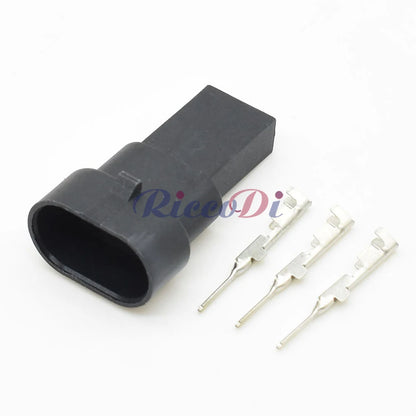 3 Pin 1.5mm Delphi GM Connector 12162182 12162185 12162280 DJ7036Y-1.5 PA66 Wiring Harness Socket