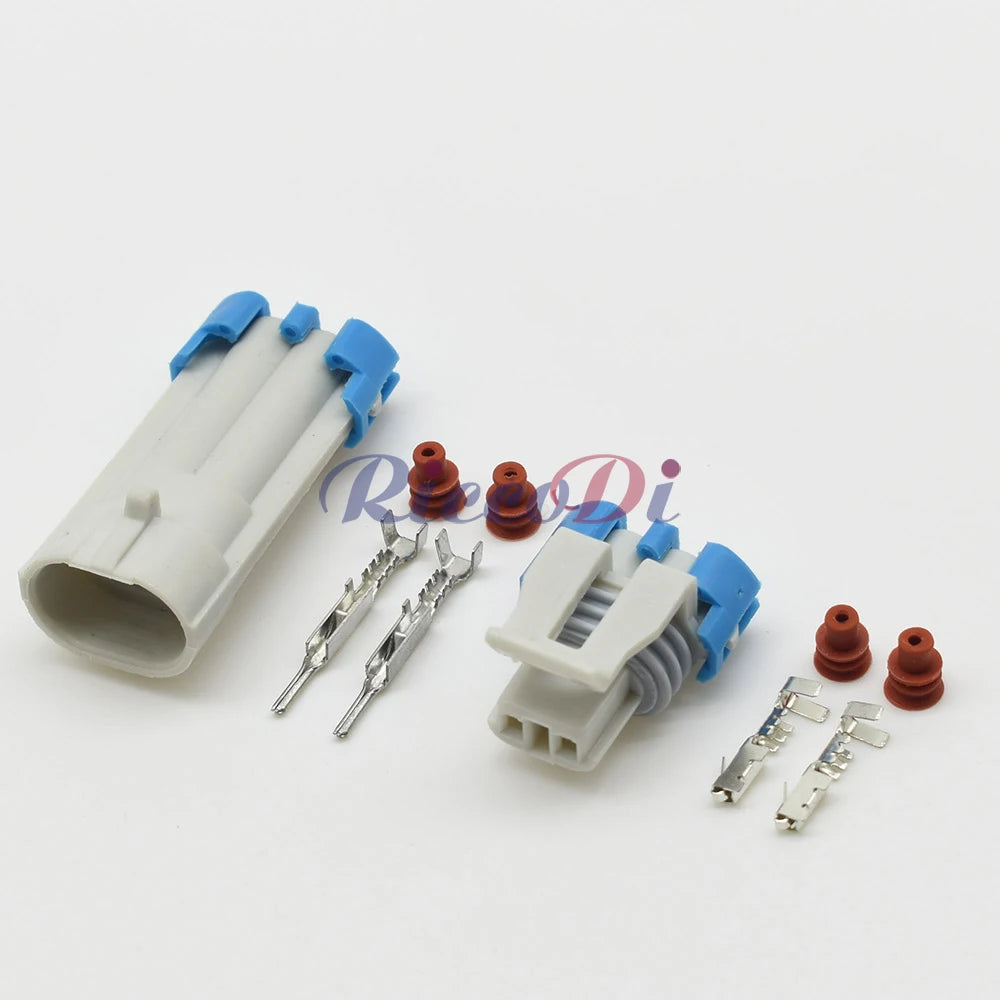 Waterproof 2 Pin Automotive Electric Jet Valve Connector DJ7024B-1.5-21 Male Female Plug