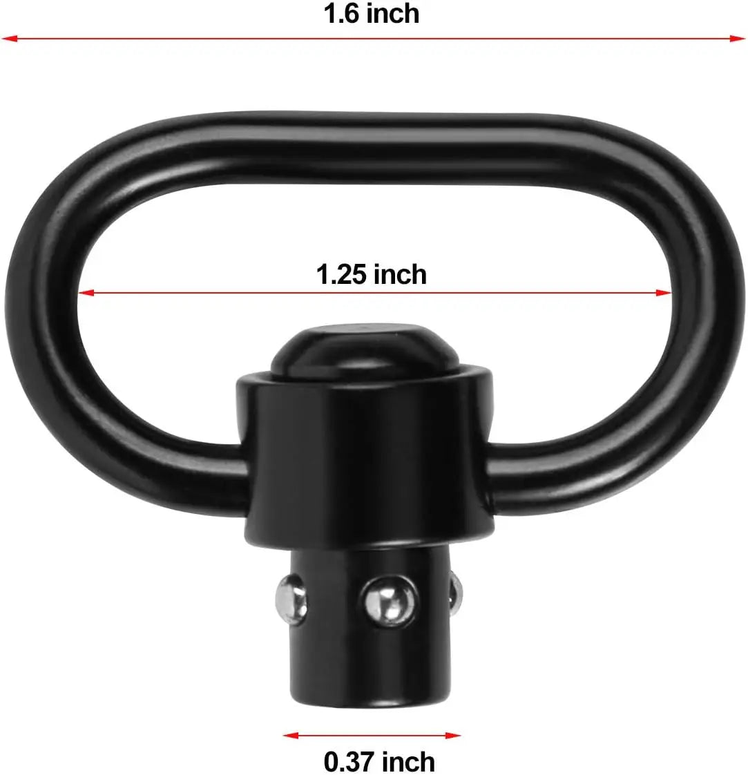 Tactical Quick Detach RSA GBB Buckle QD Sling Steel Mount Attachment Adapter Fit 20mm Rail Hunting Tool Buckle Clip Accessories