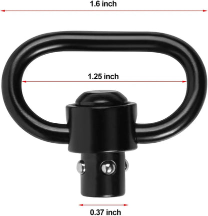 Tactical Quick Detach RSA GBB Buckle QD Sling Steel Mount Attachment Adapter Fit 20mm Rail Hunting Tool Buckle Clip Accessories