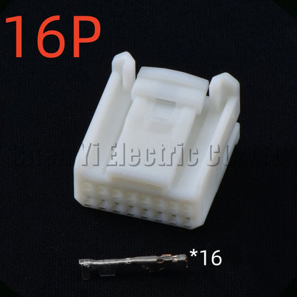 16 Pin Car Audio Navigation Connector 1318774-1 for Toyota Nissan
