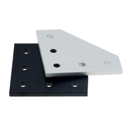 1 PCS  Plate Joint Board Plate Corner Angle Bracket For 2020 Aluminum Profile 5Hole 90 Degree Without Screws Home Hardware