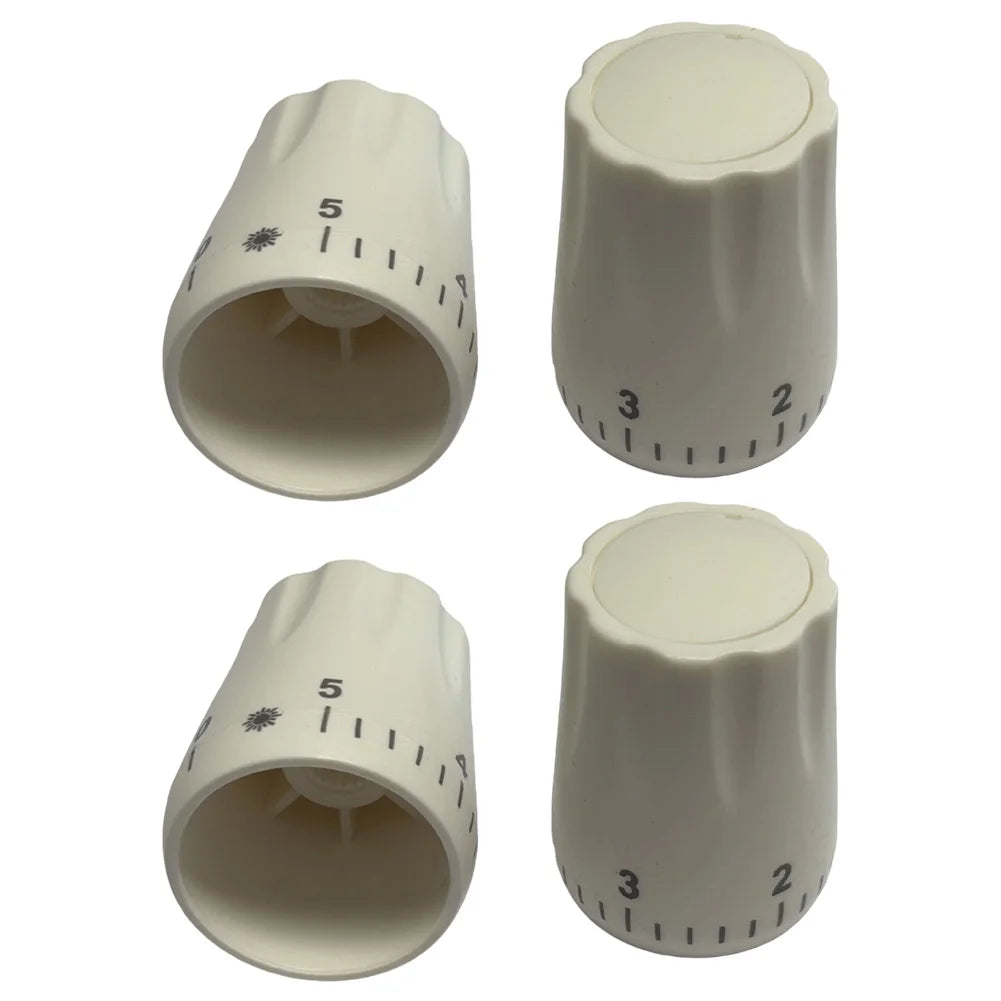 4pcs Heating Valve Temperature Control Valve Rotating Handwheel M30 * 1.5 Nderfloor Heating Manifold Handwheel Thermostatic