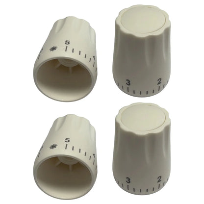 4pcs Heating Valve Temperature Control Valve Rotating Handwheel M30 * 1.5 Nderfloor Heating Manifold Handwheel Thermostatic