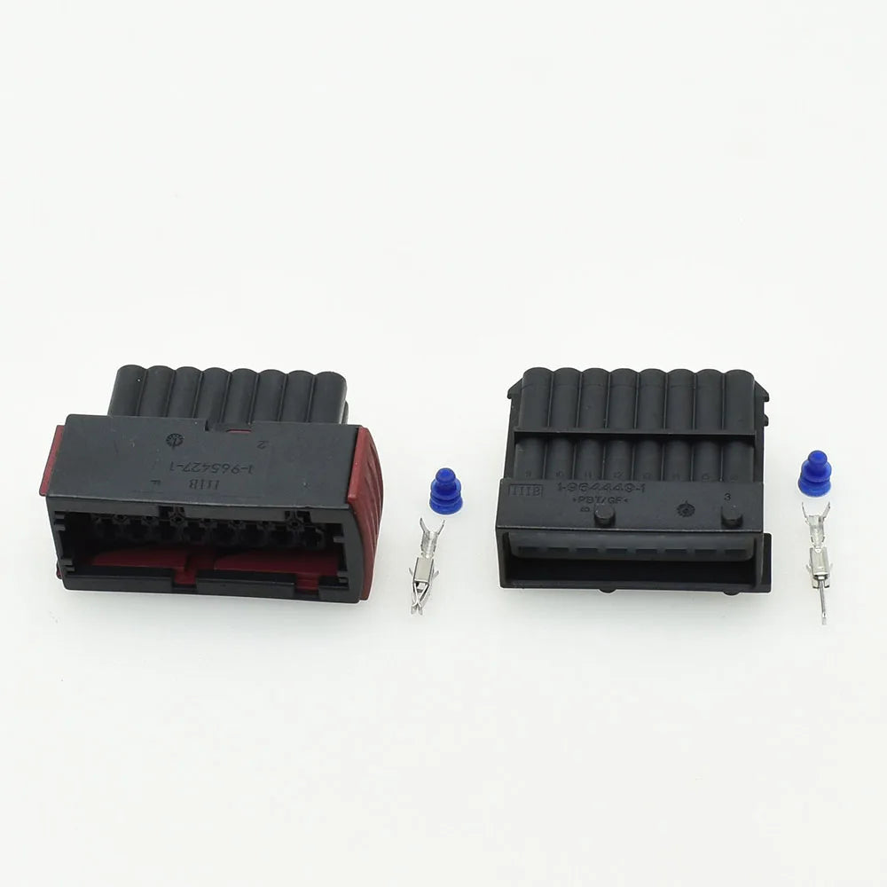 1-964449-1 / 1-965427-1 Automotive 16-Pin ECU Connector — Male Female Electrical Plug