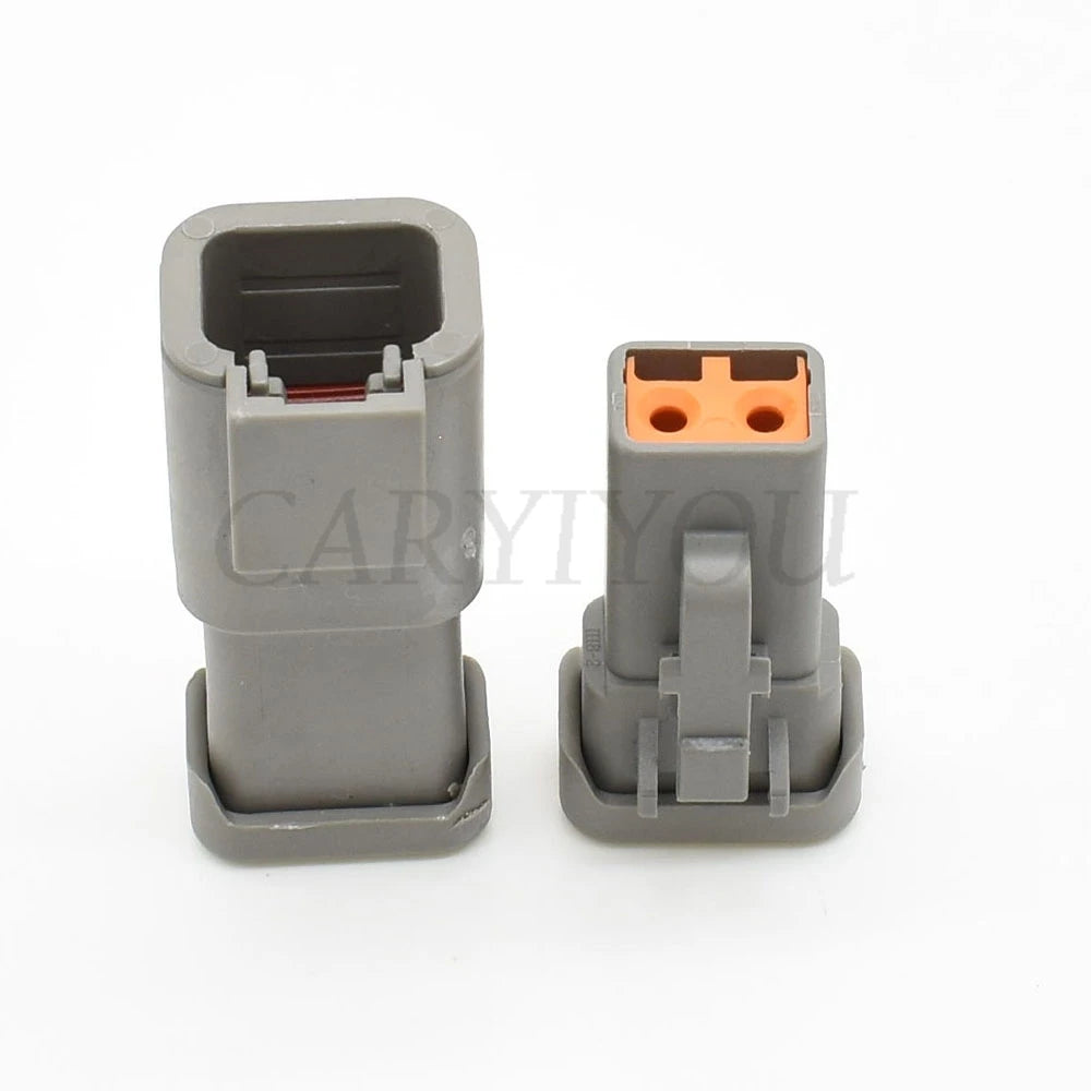 2 Pin 2.3mm Waterproof Docking Connector DJ70210YA-2.3-11/21 PA66 Automotive Vehicle Wiring