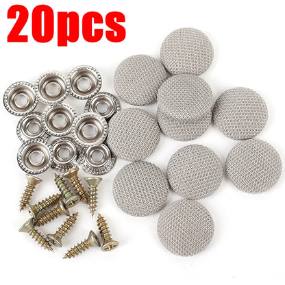 Car Interior Roof Headliner Ceiling Cloth Fixing Screw Buckle Rivets 20mm — 10–20pcs