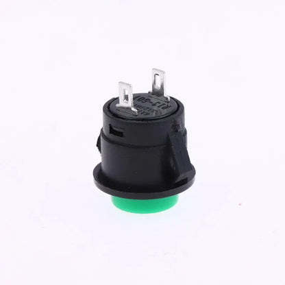 New 5/10Pcs Momentary Push Button Switch R13-507 16mm Round Switch 2Pins ON-OFF Self-res Panel Mounting