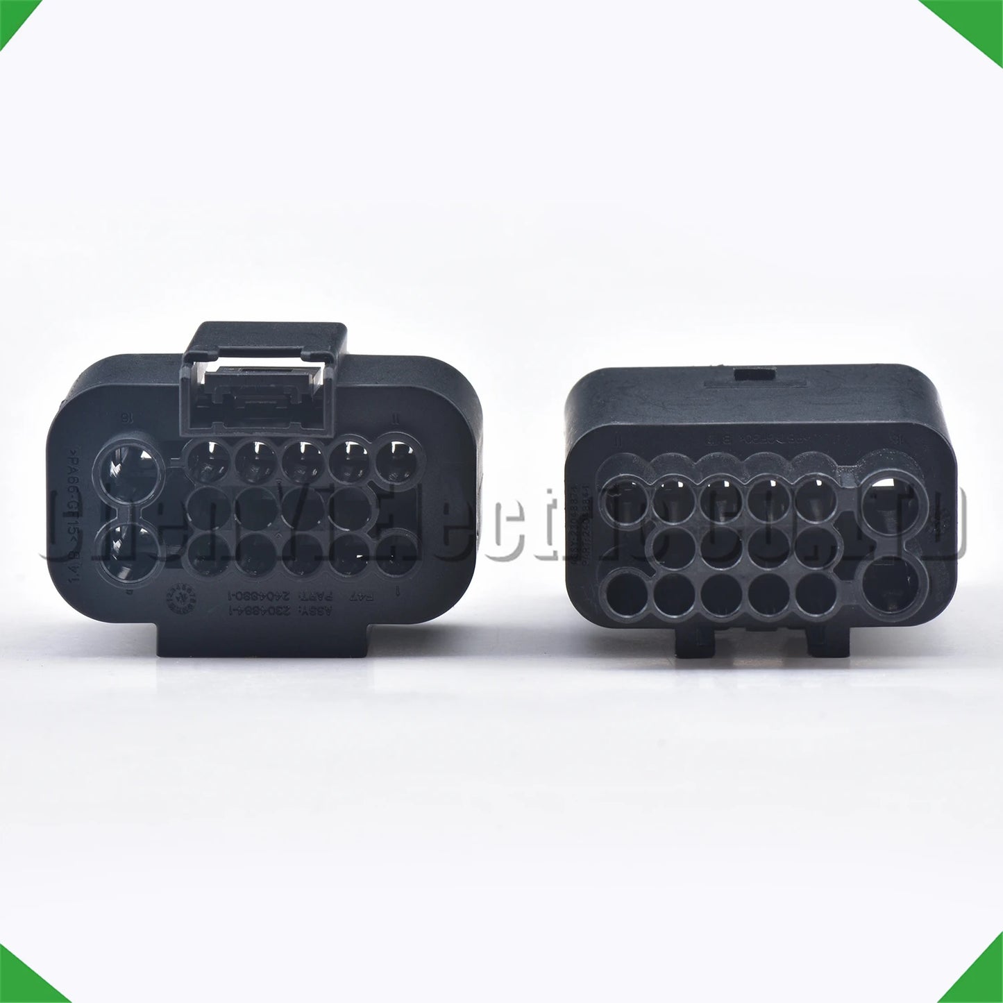 16 Pin Automotive Connector – Bumper Radar Sensor & Trailer Power Wire Harness Plug 2304884-1 / 2404880-1 / 2304887-1 / 2404884-1 / 521194A