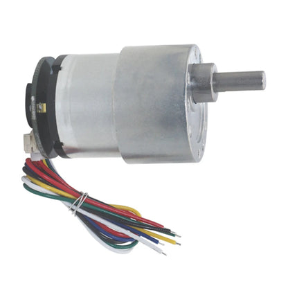 JGB37-520 DC Reduction Motor Comes With Coding High-Torque  DC Gear Motor 6V12V24V Adjustable Speed Direction