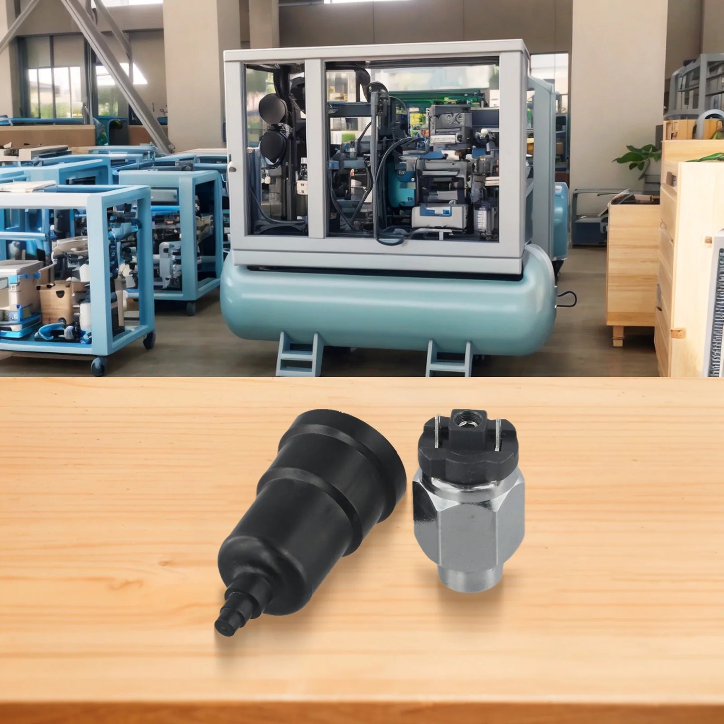 For Automatic Control Adjustable Air Switch Compressor Controller Environmental Temperature -5 60 Service Life 1 Million Cycles