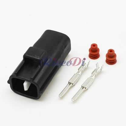 DJ7025B-2.2-11/21 Automotive 2-Pin Waterproof Wire Connector Male Female Socket