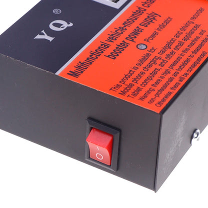 New Car Inverter Car Power Inverter 2000W  DC 12V/24V To DC 110V/220V Converter Trip 4 USB Overload Protection