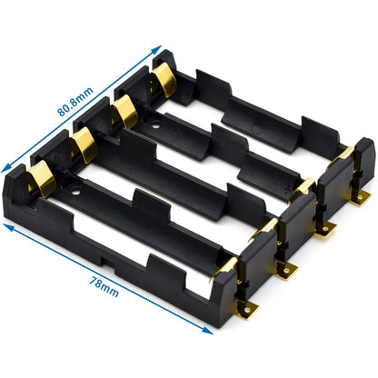 18650 Battery Pack SMT Cell Holder for 1 to 4 Cells SMD