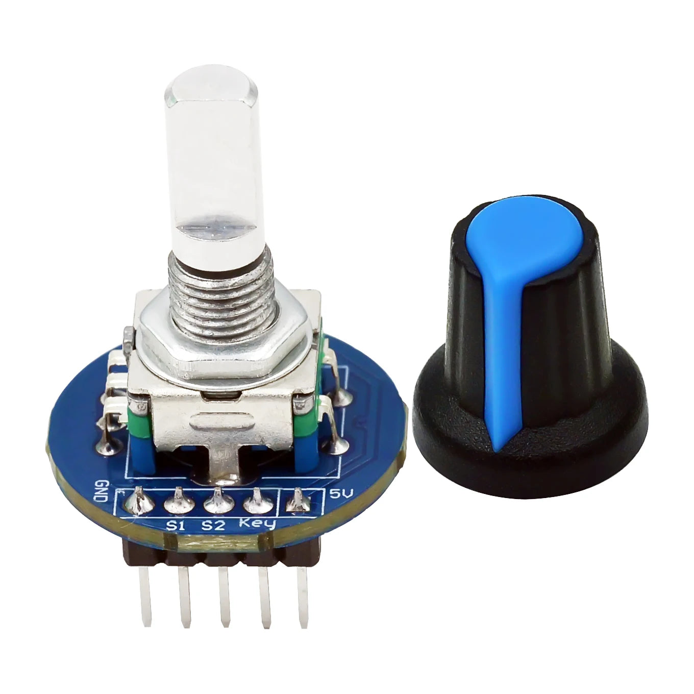 360 Degree Rotary Encoder Module with Knob for Arduino KY-040 EC11 RV09