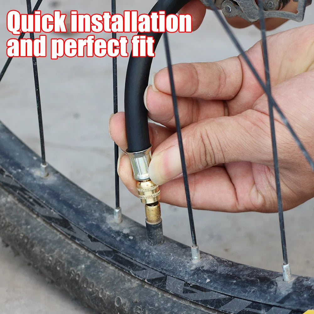 Flexible Rubber Tyre Valve Extension Tube 10/15/21cm for Cars & Trucks