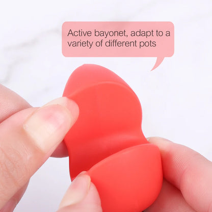 3/1pcs Silicone Fake Chili for Pot Lid Clips Anti-Overflow Stopper Kitchen Boiled Heat-resistant Pot CoverLifter Anti-spill Rack