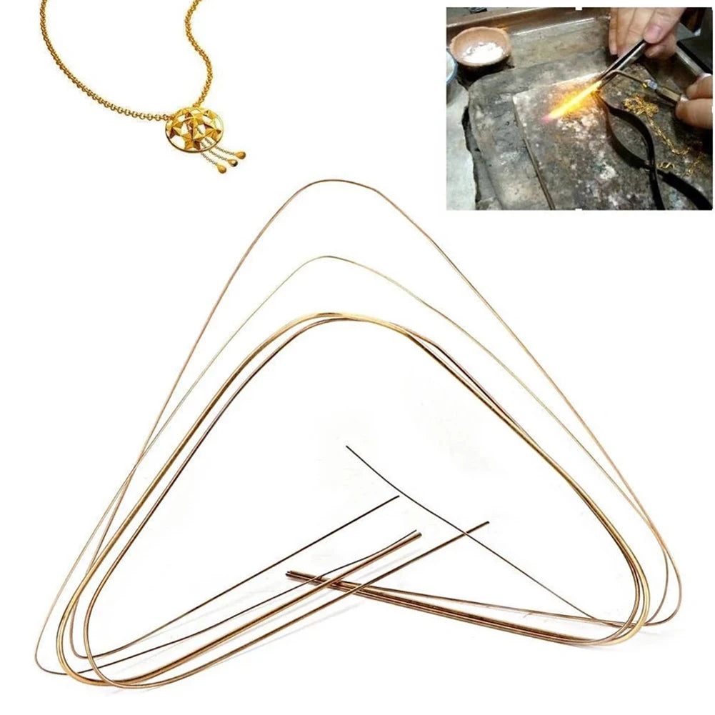 Silver Welding Rods Silver-Copper Alloy Soldering Wire 0.5mm Diameter for Jewelry Repair Welding Parts